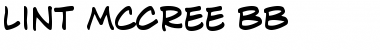 Lint McCree BB Regular Font