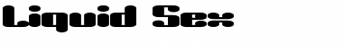 Download Liquid Sex Font