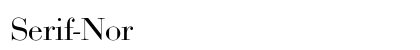 Serif-Normal Regular preview