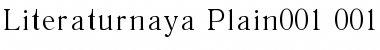 Download Literaturnaya Font