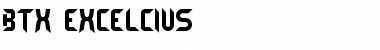 Download BTX-EXCELCIUS Font