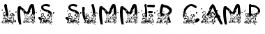 LMS Summer Camp Love Regular Font