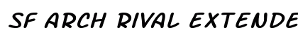 SF Arch Rival Extended Italic preview
