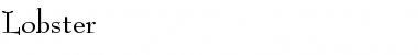 Download Lobster Font
