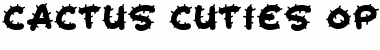 Cactus Cuties Regular Font