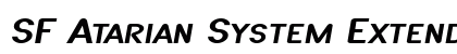 SF Atarian System Extended Italic preview