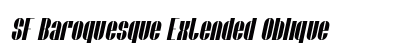 SF Baroquesque Extended Oblique Preview
