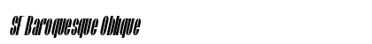 SF Baroquesque Oblique Preview