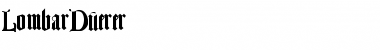 Download LombarDuerer Font