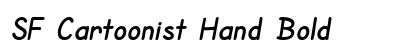 SF Cartoonist Hand Bold Preview