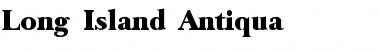 Long Island Antiqua Regular Font