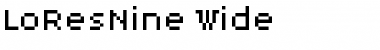 Download LoResNine Font