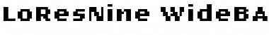 Download LoResNine Font