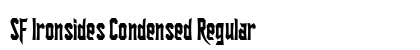 SF Ironsides Condensed Regular preview