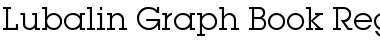 Download Lubalin Graph Book Font