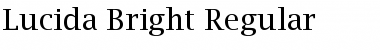 Lucida Bright Font