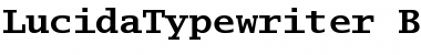 LucidaTypewriter Font