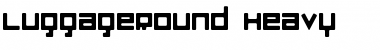 Download LuggageRound Font