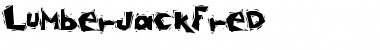 LumberjackFred Regular Font