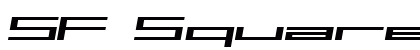 SF Square Head Extended Italic Preview