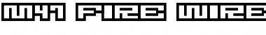 M47_FIRE WIRE Regular Font