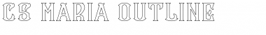 Download CS Maria Outline Font Download CS Maria Outline Font