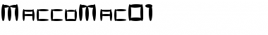 Download MaccoMac01 Font