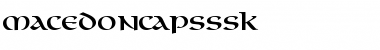 Download MacedonCapsSSK Font