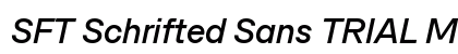 SFT Schrifted Sans TRIAL Medium It Comp Preview