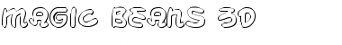 Magic Beans 3D 3D Font