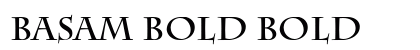 Basam Bold Bold preview