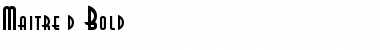Download Maitre d' Font Download Maitre d' Font