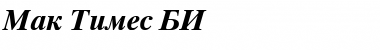 Download Mak_Times_BI Font