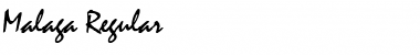 Download Malaga Font Download Malaga Font