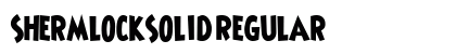 ShermlockSolid Regular preview