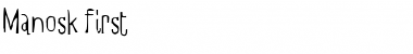 Download Manosk Font