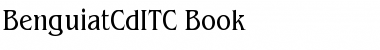 BenguiatCdITC Book Font