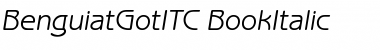 Download BenguiatGotITC Font