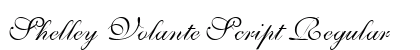 Shelley Volante Script Regular