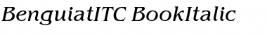 BenguiatITC Italic Font