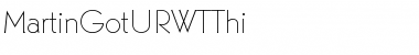 Download MartinGotURWTThi Font