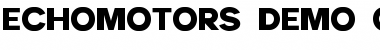 Echomotors Demo Regular Font