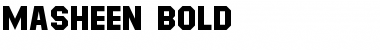 Masheen Bold Font