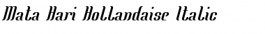 Mata Hari Hollandaise Font