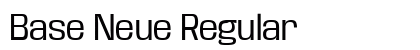 Base Neue Regular Preview