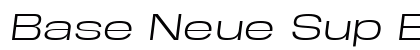 Base Neue Sup Exp Light Obl Italic preview