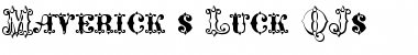 Maverick's Luck QJs Regular Font