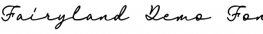 Download Fairyland  Font Demo Font