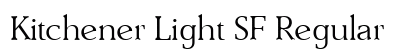 Kitchener Light SF Regular preview