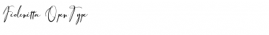 Fiolenita Script Regular Font